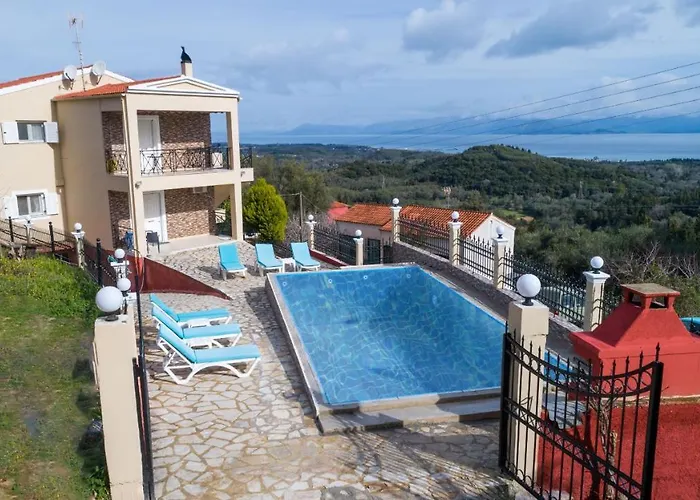 Villa Spartera Sea View By Corfuescapes
